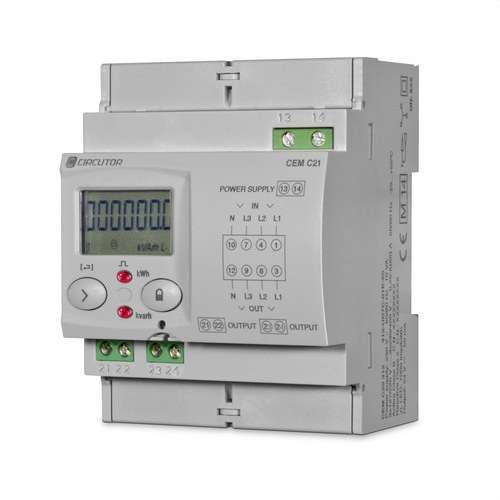 Trefaset direkte energimåler med kommunikationer CEM-C21-485-T1 med reference Q22421. fra mærket CIRCUTOR