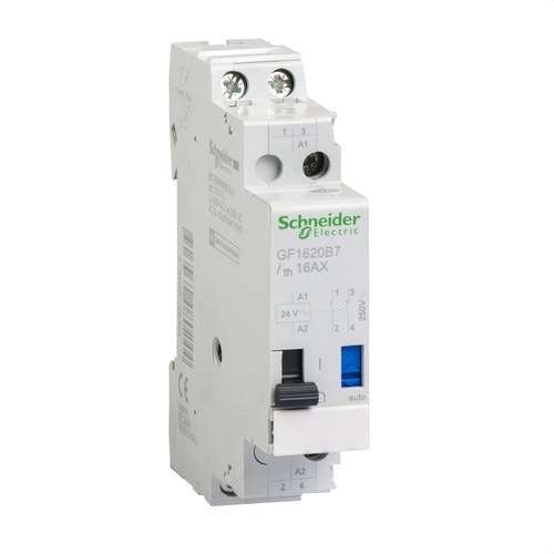 Telerele 16A 2 NA 24V 50-60HZ med reference GF1620B7 fra mærket SCHNEIDER ELECTRIC