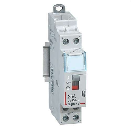 Kontaktor 25A 2NO 230V med reference 412544 fra mærket LEGRAND