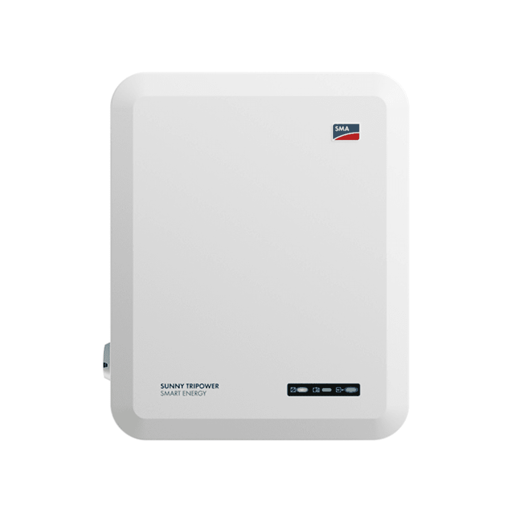 Trifaset hybrid solinverter SMA Sunny Tripower 8.0 Smart Energy 8 kW med reference 124612-00.01 fra mærket SMA SOLAR
