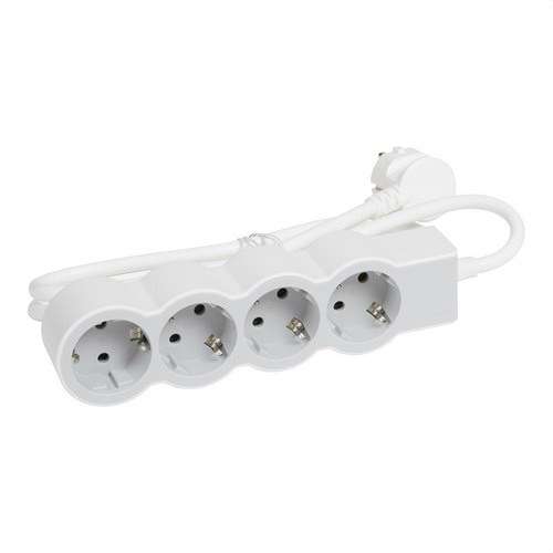 Stikdåse med 4 stik og 1,5 meter kabel med reference 694552 fra mærket LEGRAND