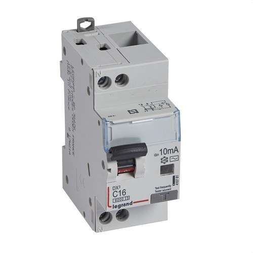 DX3 P+N 10mA C16 differentiel afbryder med reference 410781 fra mærket LEGRAND