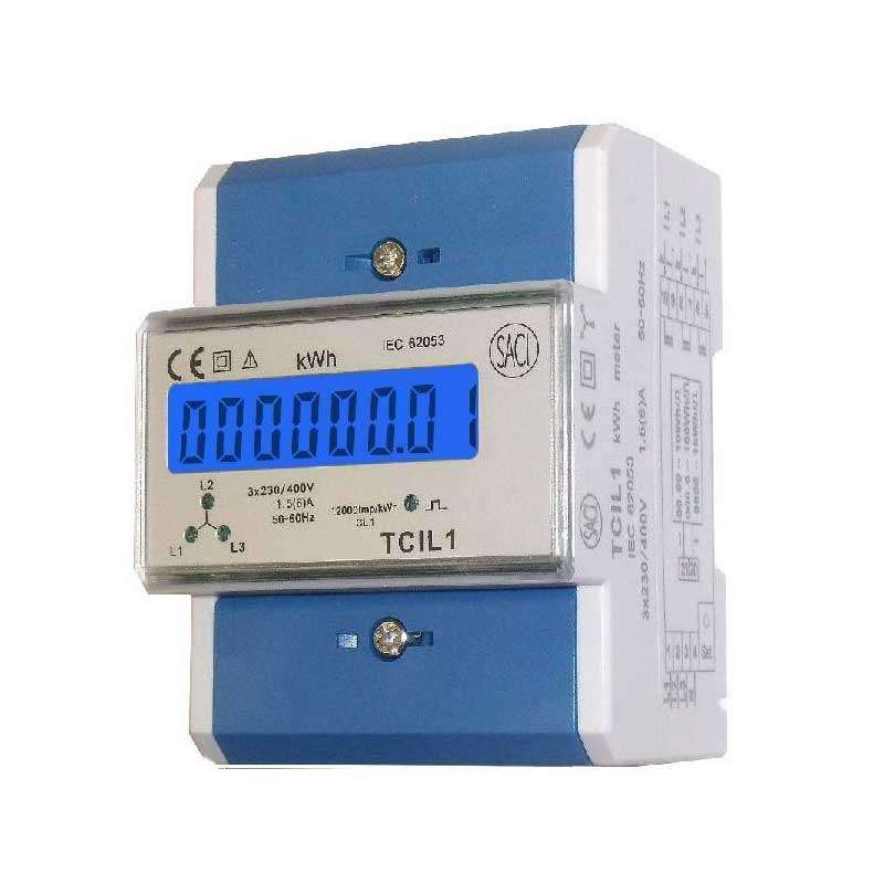 Trefaset ubalanceret energimåler TCIL1 med reference YTCIL104501 fra mærket SACI