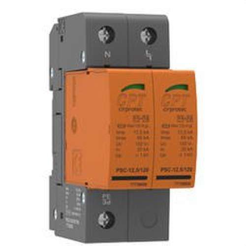 Overspændingsbeskytter PSC2-230 TNS 2P 12,5kA 2 moduler aftagelig med reference 77738255 fra mærket CIRPROTEC