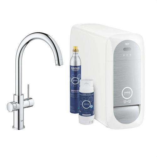 GROHE Blue Home Startpakke med C-tud krom med reference 31455001 fra mærket GROHE