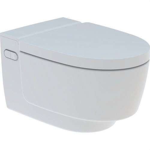 Hængende bidettoilet Geberit AquaClean Mera Comfort hvid med reference 146.212.11.1 fra mærket GEBERIT