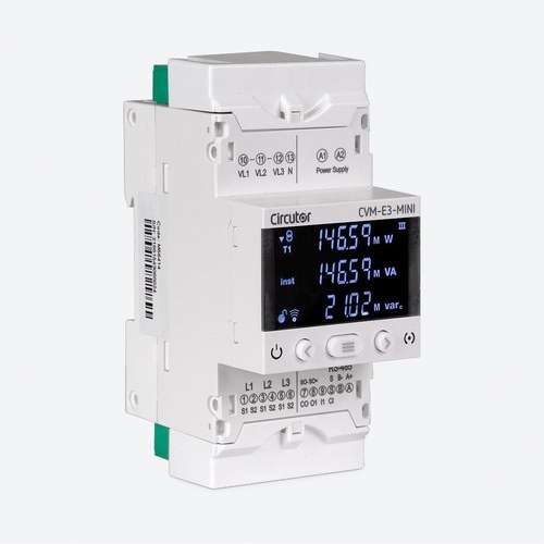 Trefaset netværksanalysator Circutor CVM-E3-MINI-ITF-485-IC med reference M56414. fra mærket CIRCUTOR