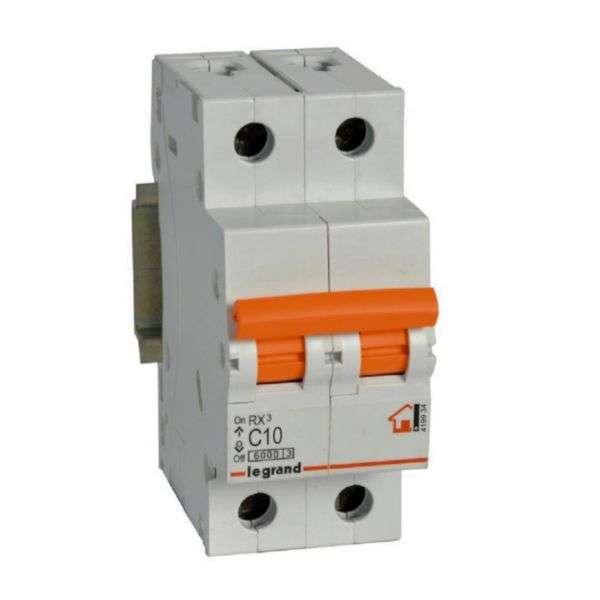 Magnetafbryder RX³ - 2P - 230/400V~ - 10A - kurve C med reference 419934 fra mærket LEGRAND