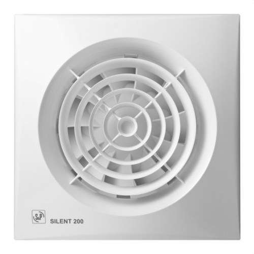 Badeværelsesventilator SILENT-200 CRZ (220-240V 50) RE med reference 5210425400 fra mærket SOLER & PALAU