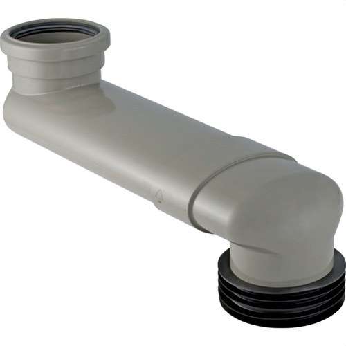 Forskydningsalbue i S diameter 90/110mm PVC med reference 388.351.29.1 fra mærket GEBERIT