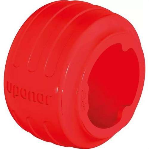 Ring med stop til Uponor tværbundet polyethylenrør diameter 20 rød med reference 1058011 fra mærket UPONOR