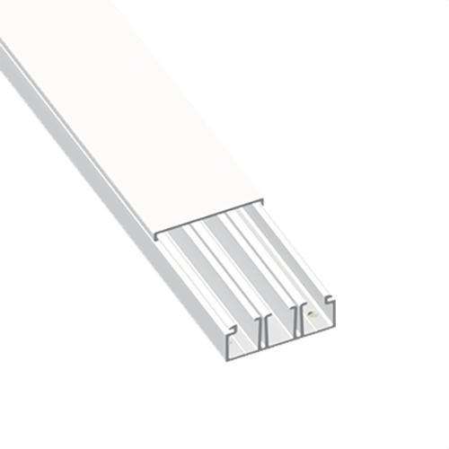 Ramme med 2 skillevægge hvid 20x75mm med reference 78147-2 fra mærket UNEX