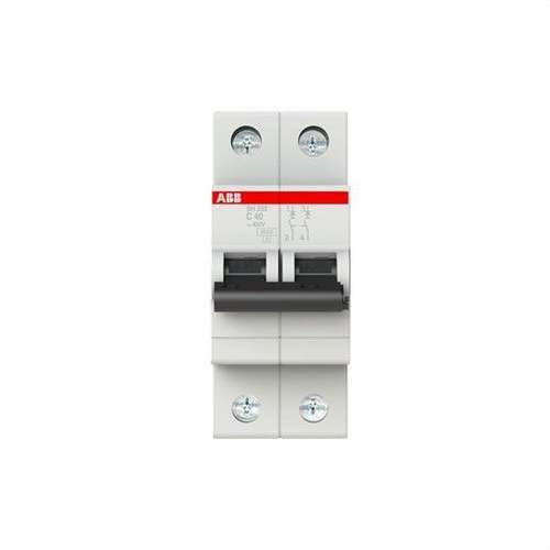Magnetotermisk afbryder SH201-C40NA 1P+N 40A Kurve C 6kA med reference 2CDS211103R0404 fra mærket ABB