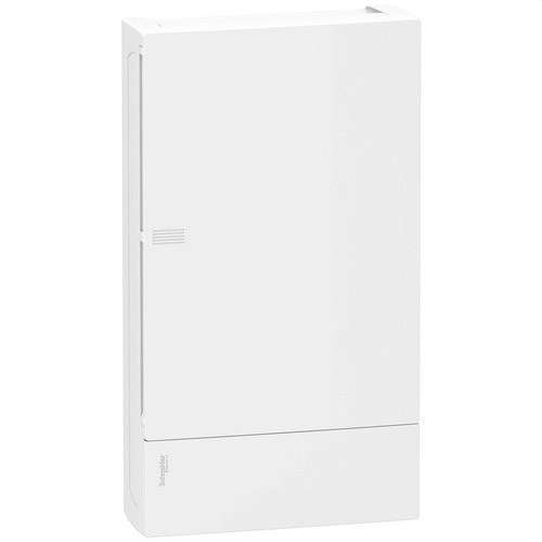Overflademonteret distributionsboks MINI PRAGMA 36 moduler blind dør med reference MIP10312 fra mærket SCHNEIDER ELECTRIC
