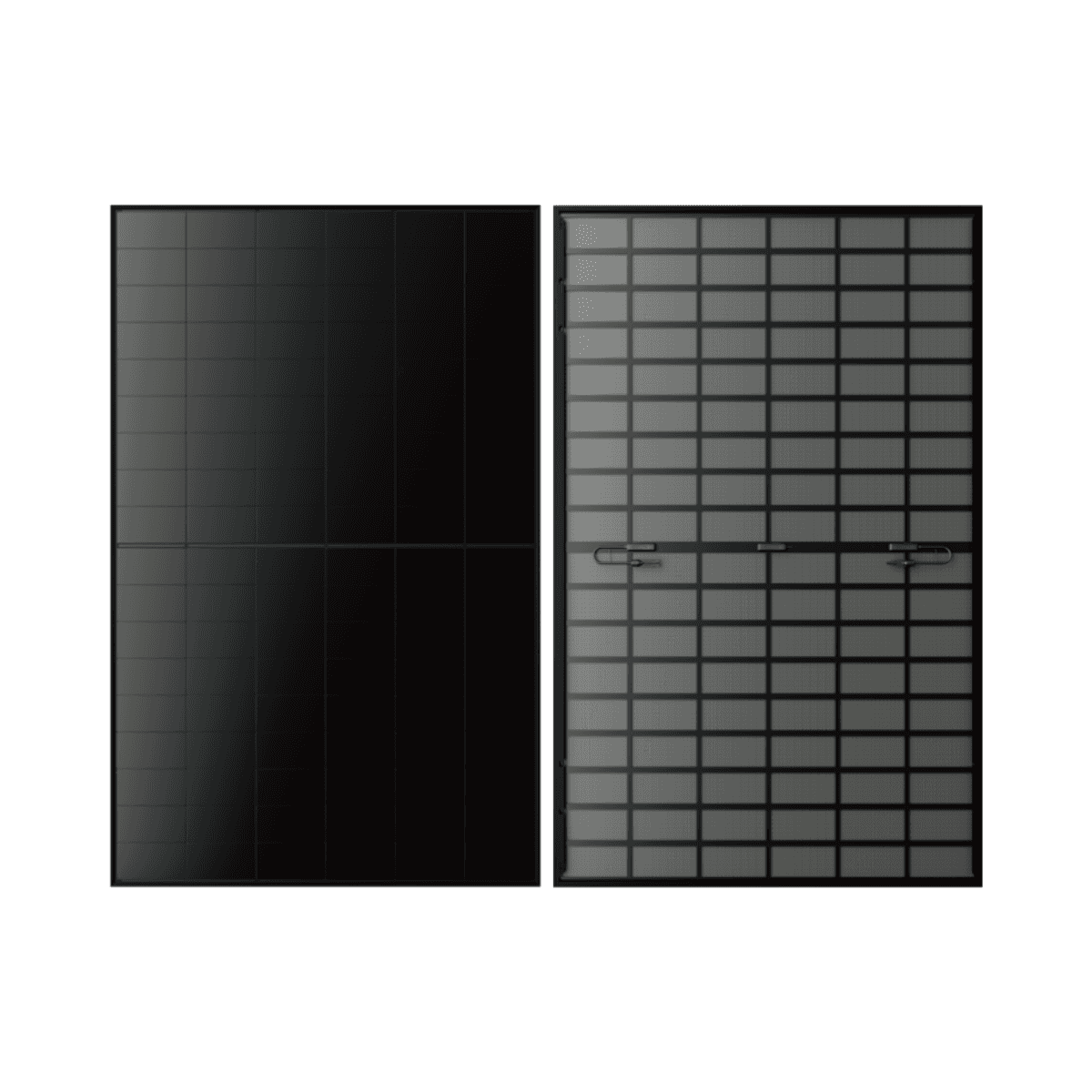 Pakke 36 Solpaneler All Black Double Glass 490 W Longi Ecolife Hi-MO S10 LR7-54HJBB med reference LR7-54HJBB-490WP fra mærket LONGI