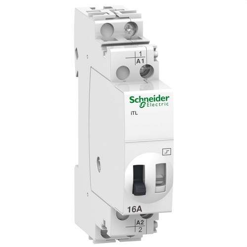 Telerruptor ITL 1P 16A 24V AC 12V DC med reference A9C30111 fra mærket SCHNEIDER ELECTRIC