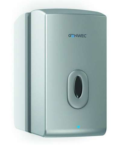 Automatisk sæbedispenser 1100ml ABS sølv med reference GW04 14 01 04 fra mærket GENWEC
