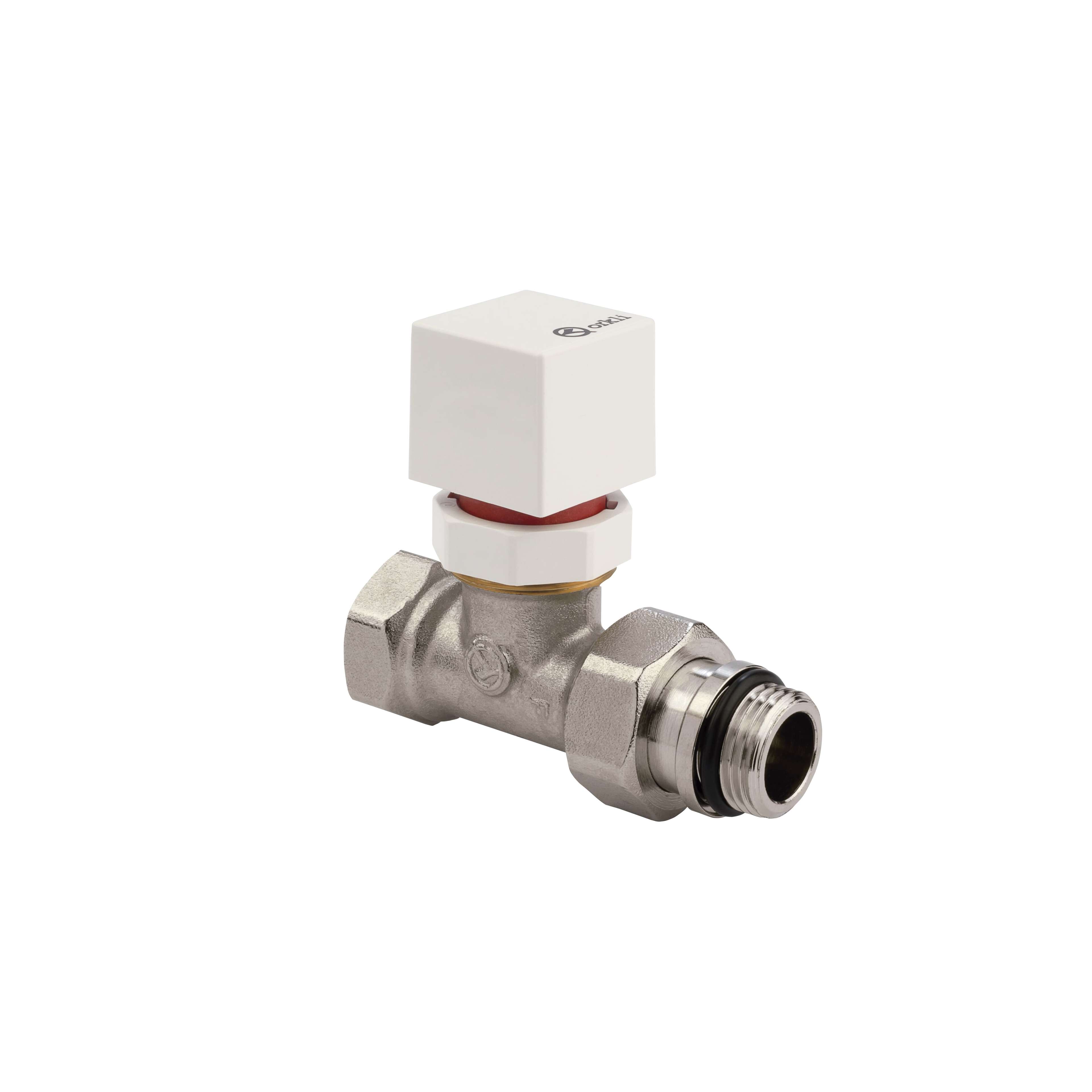 Termostatisk dobbelt-rør ventil hun lige 1/2" med reference 67520 fra mærket ORKLI