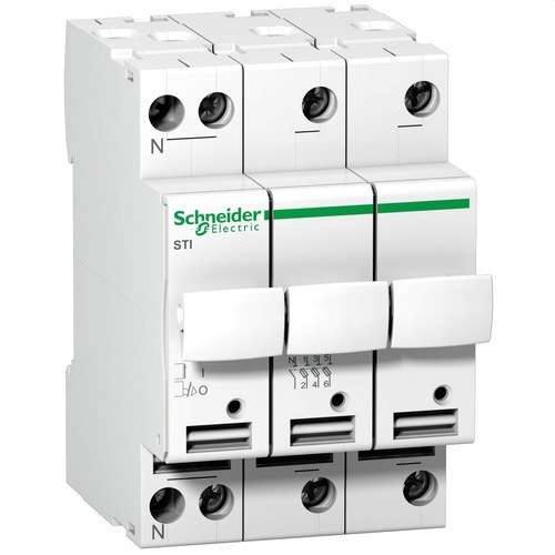 Sikringsholder afbryder STI 3P+N 400V med reference A9N15657 fra mærket SCHNEIDER ELECTRIC