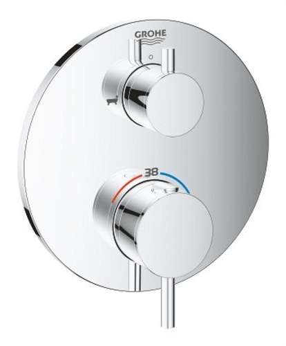 Termostat til badekar og bruser Atrio krom med reference 24359000 fra mærket GROHE