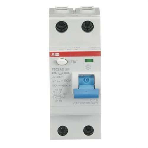 Differentiel 2P 25A Klasse AC 300mA med reference 2CSF202001R3250 fra mærket ABB