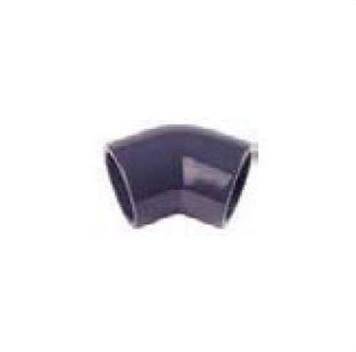 45º limningsalbue til tryk hun-hun PR-2 diameter 50mm PVC med reference 250025 fra mærket CREARPLAST