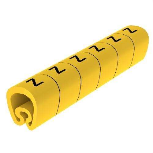Forhåndsskårne gule markører Ø18 PVC-plastbelagt med reference 1813-Z fra mærket UNEX
