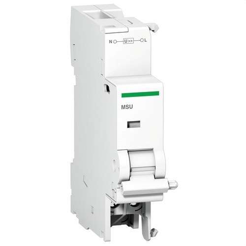 Overspændingsbeskyttelsesspole iMSU tærskel fra 255V til 400V med reference A9N26500 fra mærket SCHNEIDER ELECTRIC