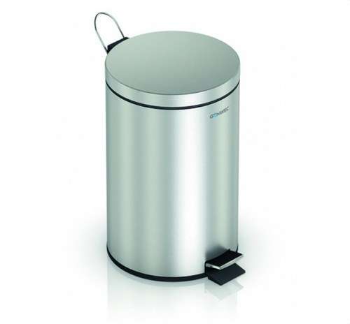 Skridttæller med pedal 5L rustfrit stål satin med reference GW06 02 04 01 fra mærket GENWEC