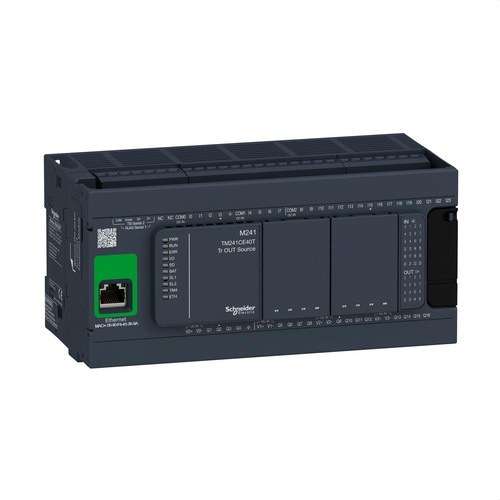 Controller M241 40 ES Transistor PNP Ethernet med reference TM241CE40T fra mærket SCHNEIDER ELECTRIC