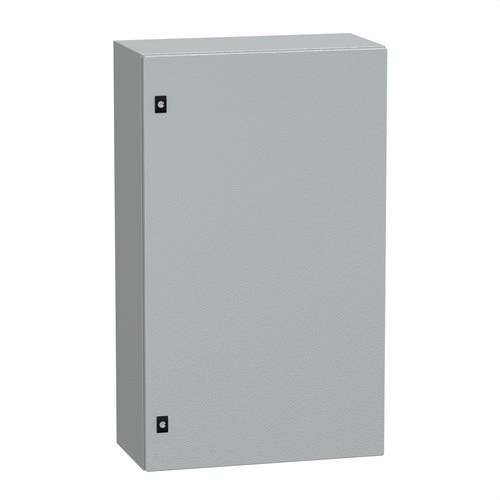 Stål vægskab med blind dør uden monteringsplade 1000x600x300 PanelSeT CRN med reference NSYCRN106300 fra mærket SCHNEIDER ELECTRIC
