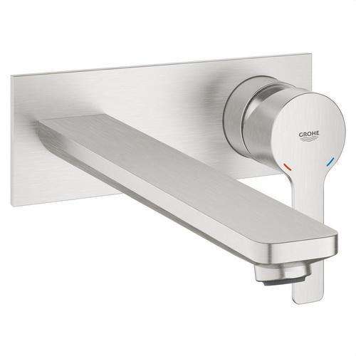 Vægmontret håndvaskarmatur enkeltgreb 1/2" størrelse L Lineare krom med reference 23444DC1 fra mærket GROHE