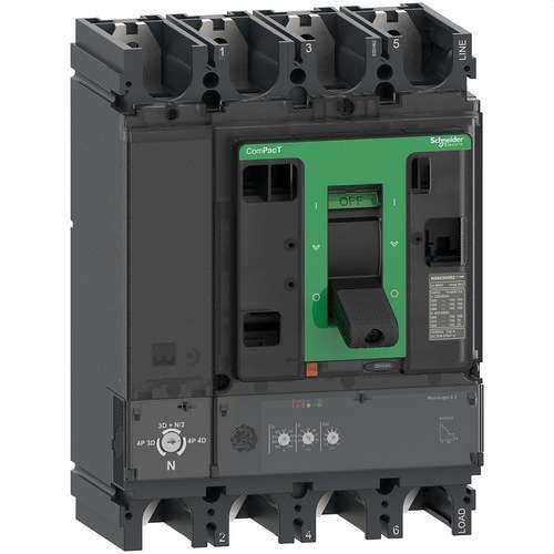 Automatisk afbryder ComPacT NSX400N 50kA AC 4P4R 400A Micrologic 2.3 med reference C40N42D400 fra mærket SCHNEIDER ELECTRIC