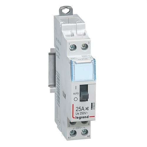 Kontaktor 25A 2NO 230V med reference 412501 fra mærket LEGRAND