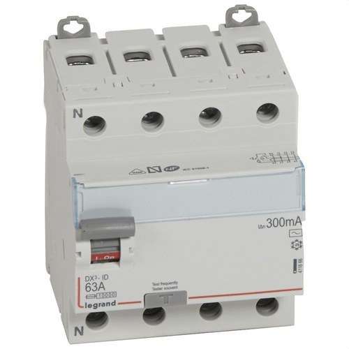 DX3 Differensial 4P 63A 300mA Klasse AC med reference 411666 fra mærket LEGRAND