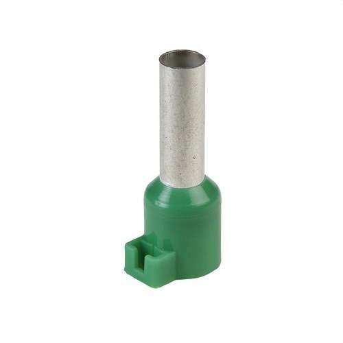 Kabelende med tryklås etikettholder 6mm2 grøn med reference DZ5CA062 fra mærket SCHNEIDER ELECTRIC