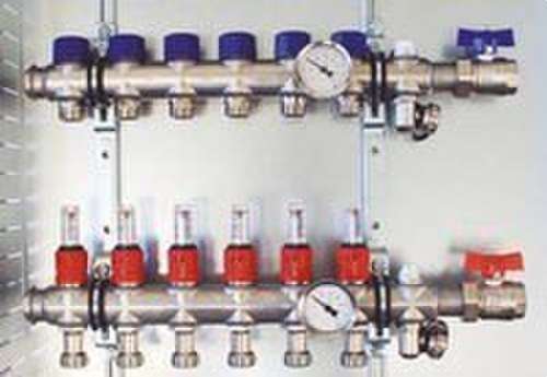 Fordelingsudstyr med 12-vejs flowregulering med reference SM1012S fra mærket ORKLI