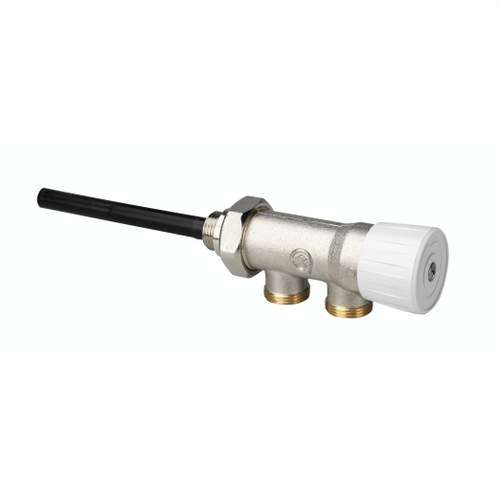 Enkeltjusterbar enkeltrørsventil til radiator 1/2" med reference 1816 fra mærket ORKLI