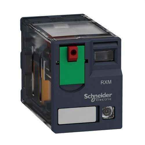 Miniature relæ 6A 4 NO/NC med LED 230V AC med reference RXM4AB2P7 fra mærket SCHNEIDER ELECTRIC