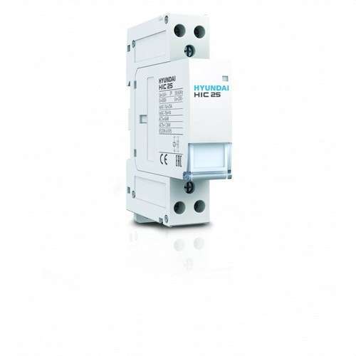 Modulær kontaktor 25A 4NO+0NC 230V AC med reference HIC25-40NSX230 fra mærket HYUNDAI