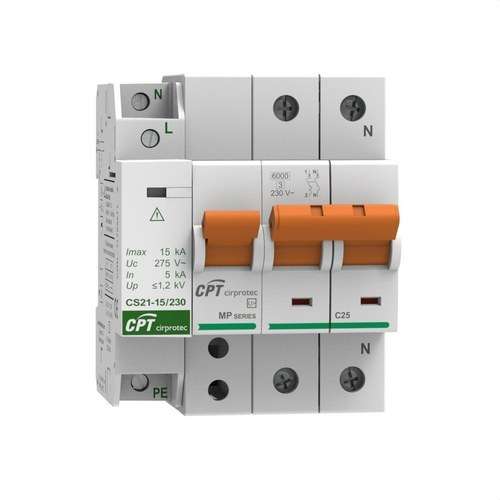 Permanent overspændingsbeskytter IGA 1P+N 40A med reference 77706397C fra mærket CIRPROTEC
