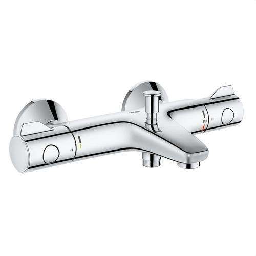 Termostatisk bruser- og badekararmatur 1/2" Grohe Grohtherm 800 krom med reference 34567000 fra mærket GROHE