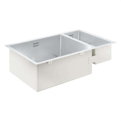 Køkkenvask i rustfrit stål med 1,5 kummer K700U krom med reference 31575SD1 fra mærket GROHE