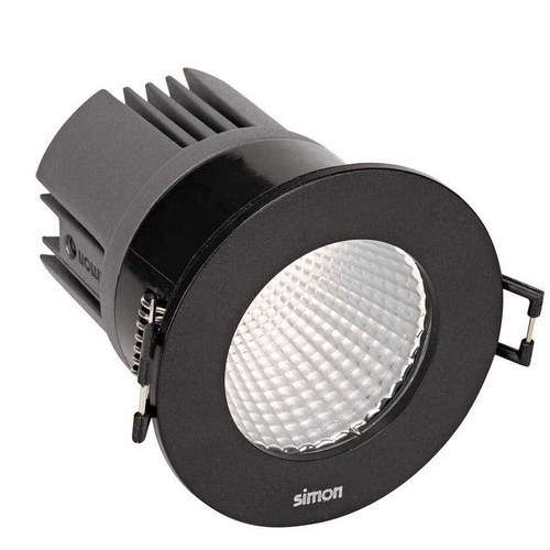 Downlight LED 703.25 3000K WIDE FLOOD IP65 DALI sort med reference 70325338-483 fra mærket SIMON