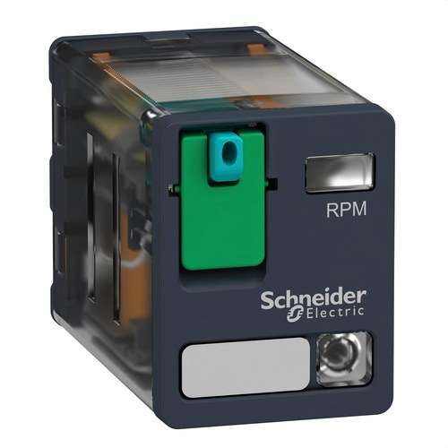 Effektrelæ 15A 2 NO/NC MED LED 12V DC med reference RPM22JD fra mærket SCHNEIDER ELECTRIC