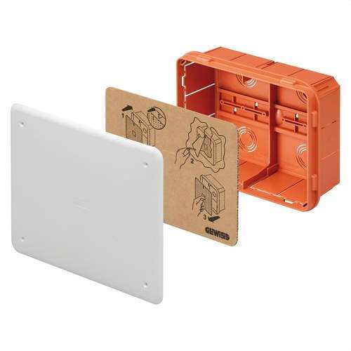 Forgrenings- og forbindelsesboks med DIN-skinner 48PT 196x152x75mm med reference GW48006 fra mærket GEWISS