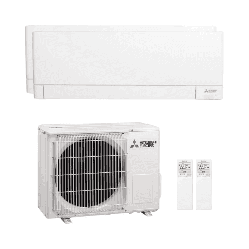 Klimaanlæg 2-i-1 med wifi Mitsubishi MSZ-AY 2,5 kW + 3,5 kW med reference MXZMSZAY-2535-53 fra mærket MITSUBISHI