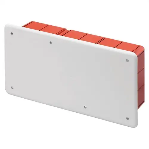 Forgrenings- og forbindelsesboks med DIN-skinner 294x152x75mm med reference GW48007 fra mærket GEWISS