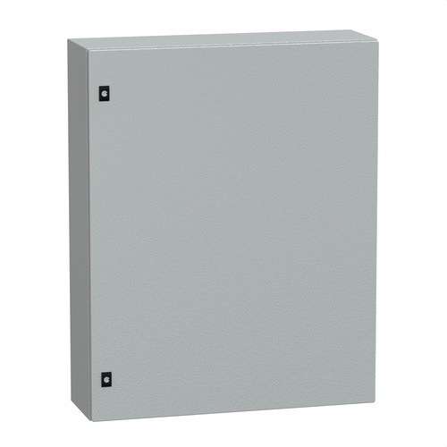 Stål vægskab med blinddør uden monteringsplade 1000x800x250 PanelSeT CRN med reference NSYCRN108250 fra mærket SCHNEIDER ELECTRIC