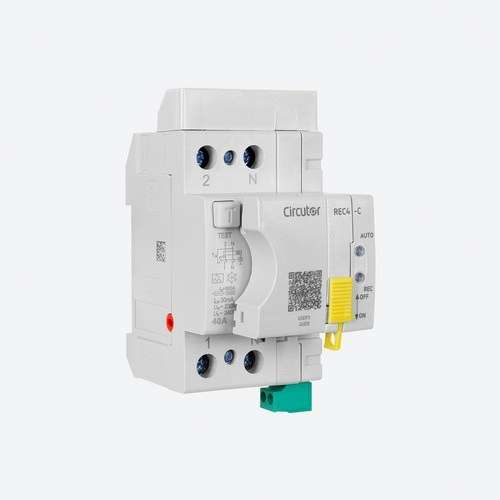 Differentielafbryder med automatisk genindkobling Circutor REC4-C 2P 63 30 med reference P27A23. fra mærket CIRCUTOR